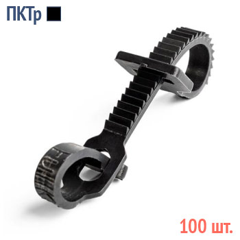Подвесы для крепления кабеля к тросу - ПКТр 160(ч) (100 шт.)